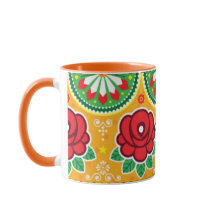 Sasta Nasha Mug with Traditional Pakistan Truck Ar