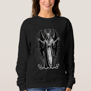 Satan Baphomet Occult Gothic Demon Sweatshirt