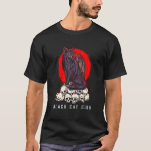 Satan Cat Satanic Demonic Devil Kitten 666 Cat Occ T-Shirt