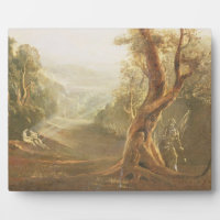 Satan Contemplating Adam and Eve in Paradise, from