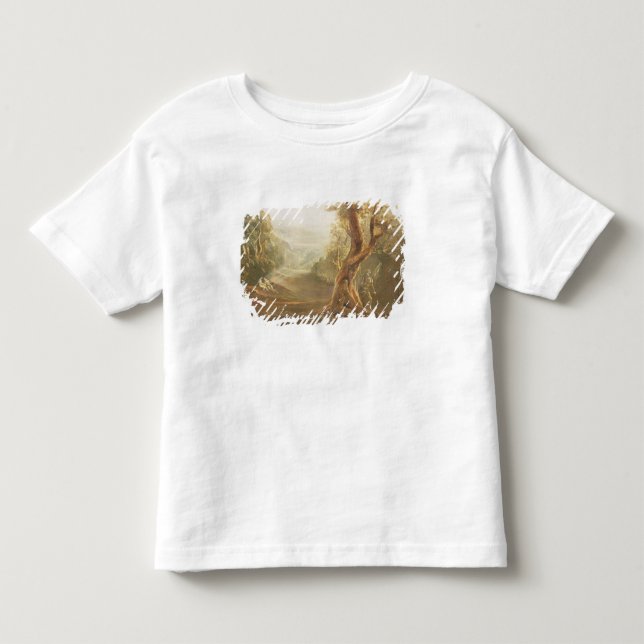 Satan Contemplating Adam and Eve in Paradise, from Toddler T-Shirt (Front)