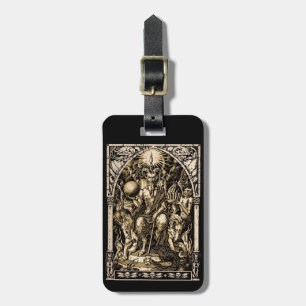 Satan Enthroned Luggage Tag