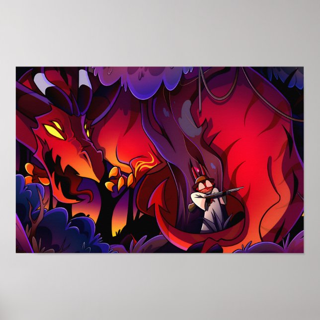 Satan Halloween Slasher | Helluva Boss |  Poster (Front)