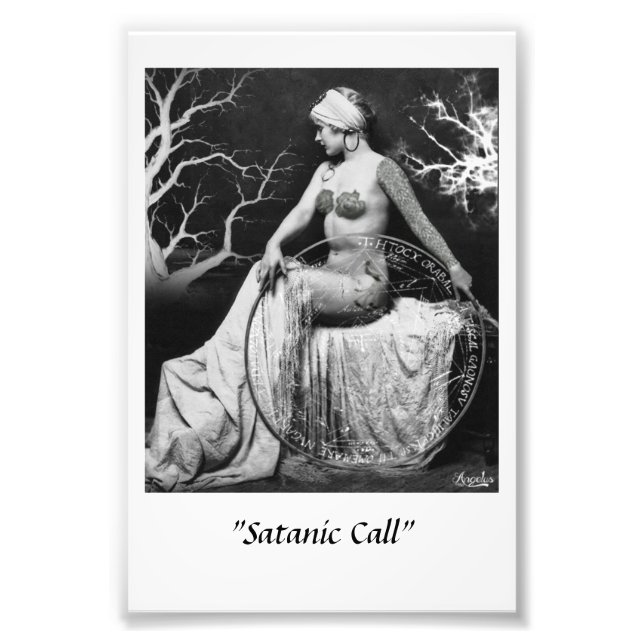 "Satanic Call" Photo Print (Front)