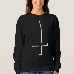 Satanic Cross I Upside Down Cross I Goth I Cross Sweatshirt