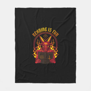 Satanic Pagan Goat Premium Fleece Blanket