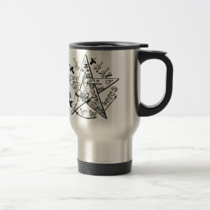 Satanic Pentagram Travel Mug