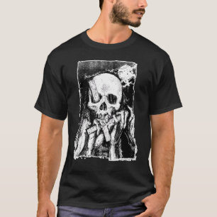 Satanic Priest Grim Reaper Lucifer Occult Inverted T-Shirt