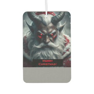 Satanic Santa Car Air Freshener