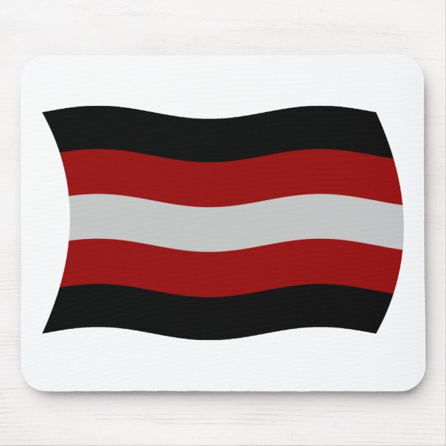 Satanism Flag Mousepad (Front)