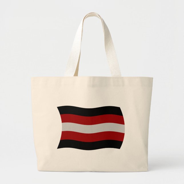 Satanism Flag Tote Bag (Front)