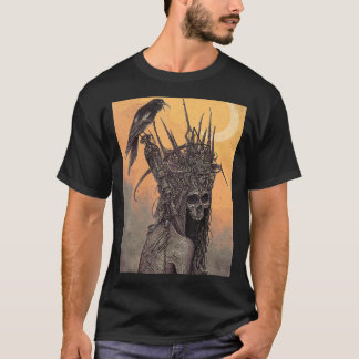Satanist Goat Satanic Mask Grunge Gothic Goth With T-Shirt
