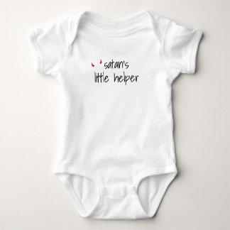 Satan's Little Helper Jersey Baby Bodysuit