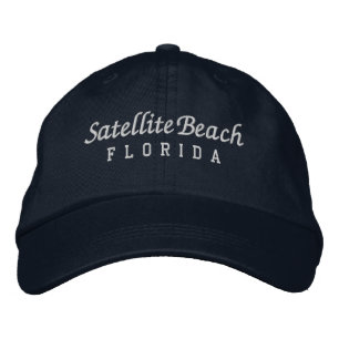Satellite Beach Florida Embroidered Baseball Hat