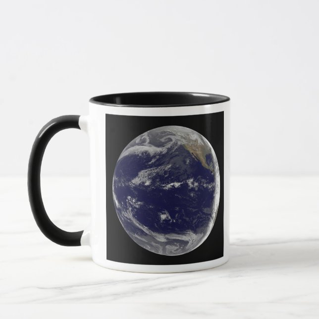Satellite image of Earth 2 Mug (Left)