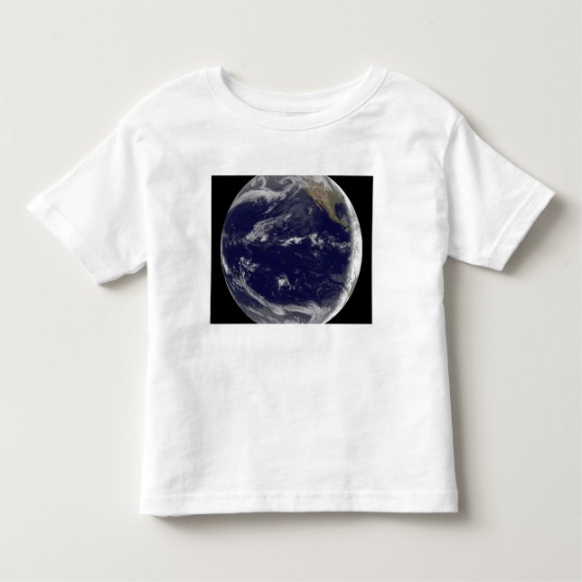 Satellite image of Earth 2 Toddler T-Shirt (Front)