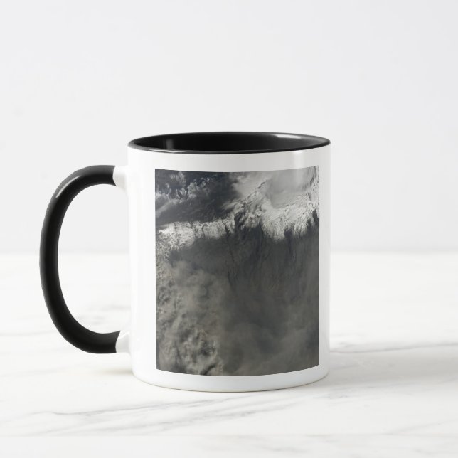 Satellite view of an ash plume 4 mug (Left)
