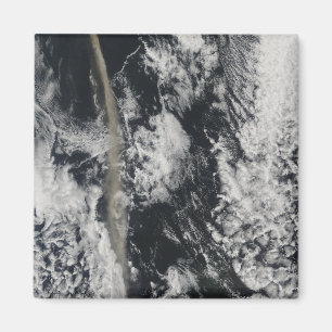 Satellite view of an ash plume magnet