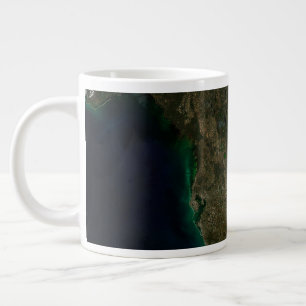 Satellite View Of Florida. Large Coffee Mug
