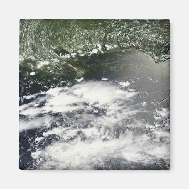 Satellite view of oil leaking 2 magnet (Front)