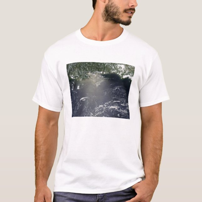 Satellite view of oil leaking T-Shirt (Front)