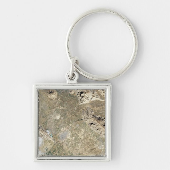 Satellite view of Persepolis Key Ring (Front)