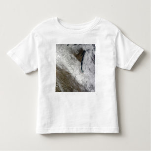 Satellite view of snow and cold toddler T-Shirt