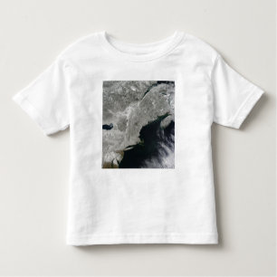 Satellite view of snow toddler T-Shirt