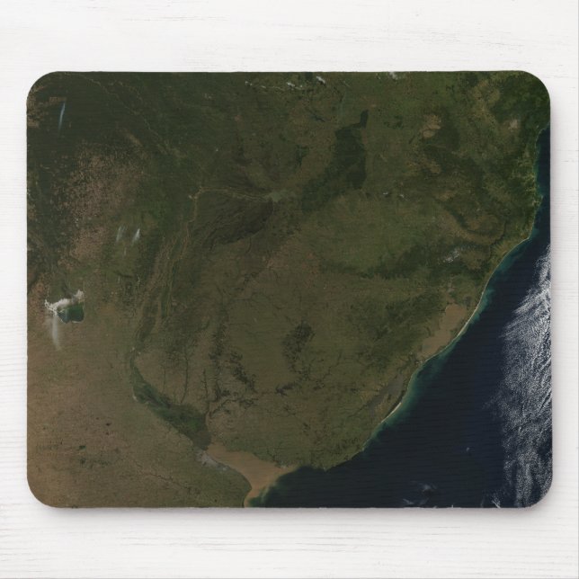 Satellite view of South America Mouse Pad (Front)