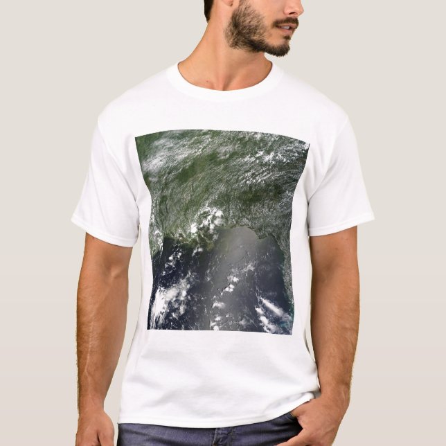 Satellite view of the Gulf of Mexico 2 T-Shirt (Front)