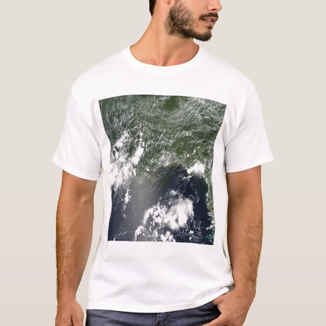 Satellite view of the Gulf of Mexico T-Shirt (Front)