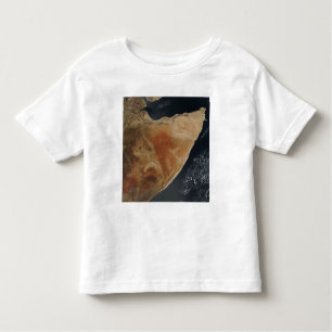 Satellite view of the Horn of Africa Toddler T-Shirt