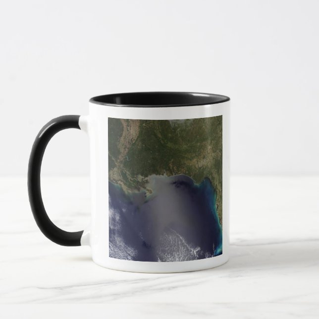 Satellite view of the Southeastern United State 2 Mug (Left)