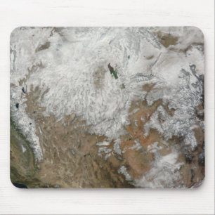 Satellite view of the western United States Mouse Pad