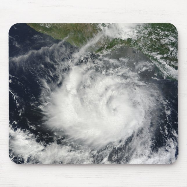 Satellite view of Tropical Storm Darby Mouse Pad (Front)