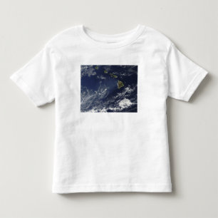 Satellite view of volcanic fog toddler T-Shirt