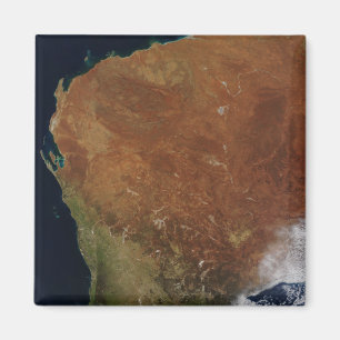 Satellite view of Western Australia Magnet