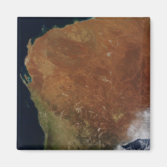 Satellite view of Western Australia Magnet (Front)