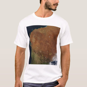 Satellite view of Western Australia T-Shirt