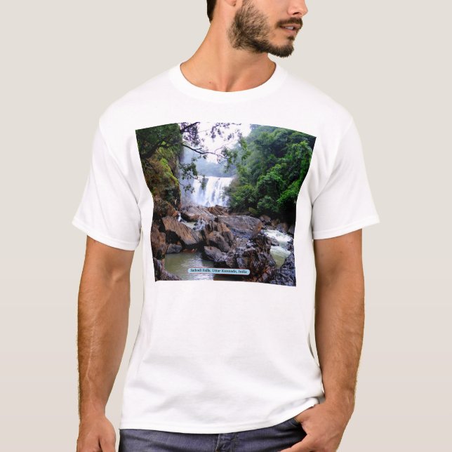 Sathodi Falls, Uttar Kannada, India T-Shirt (Front)
