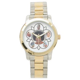 Sathya Sai Baba Gold and Silver Tone Watch
