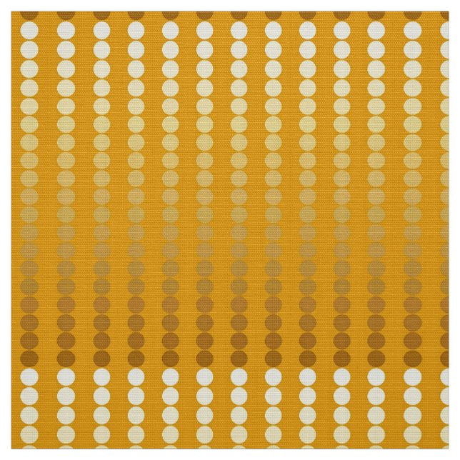 Satin dots - gold and mustard fabric (Swatch)