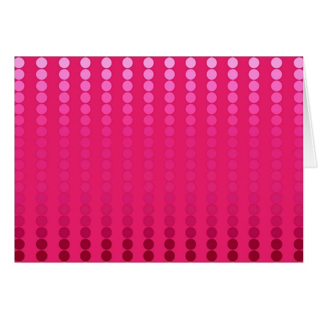 Satin dots - shades of fuchsia pink (Front Horizontal)