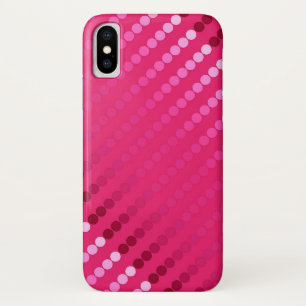 Satin dots - shades of fuchsia pink Case-Mate iPhone case