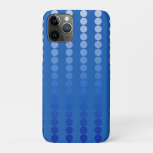 Satin dots - shades of steel blue Case-Mate iPhone case