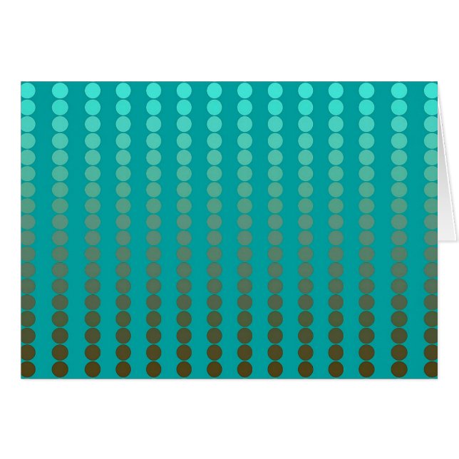 Satin dots - turquoise and pewter grey (Front Horizontal)