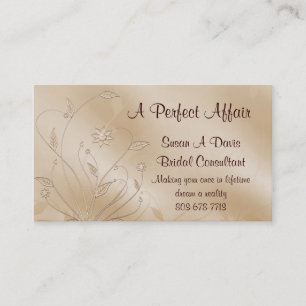 Satin Elegance Business Card