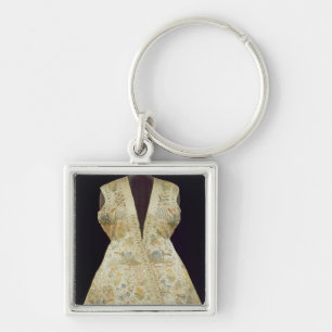 Satin Hunting Coat Embroidered with Silks in Key Ring