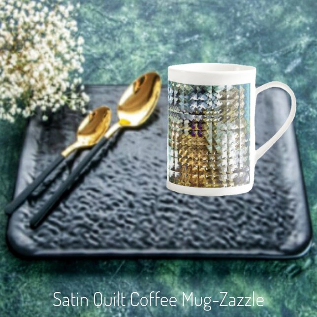 Satin Quilt Speciality Mug (Creator Uploaded)