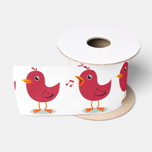 Satin Ribbon/Singing Cardinals Ribbon